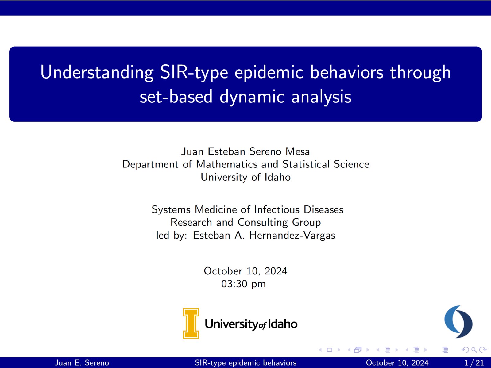 Photo from the talk